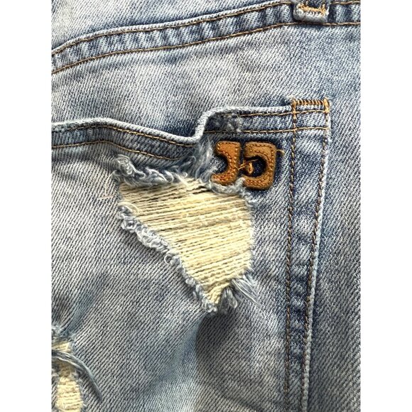 High Rise Distressed Denim Light Wash Jeans W 30 Joes Classics Womens - Picture 5 of 5